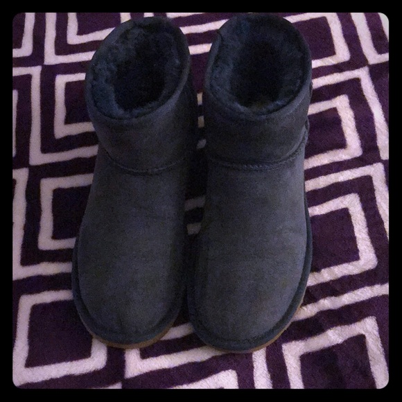ladies navy boots size 7